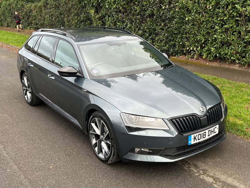 2018 Skoda Superb 1.4 Tsi Act Sportline Euro 6 (s/s) 5dr in Grey — image 1