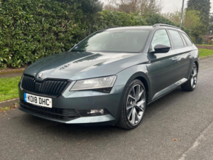 2018 Skoda Superb 1.4 Tsi Act Sportline Euro 6 (s/s) 5dr in Grey — image 5