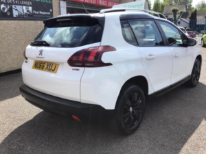 2016 Peugeot 2008 1.6 Bluehdi Active Euro 6 5dr in White — image 3