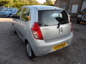 2009 Hyundai I10 1.1 Es in Silver — image 5