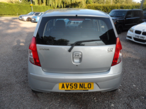 2009 Hyundai I10 1.1 Es in Silver — image 6