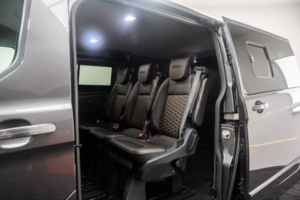 2022 Ford Transit Custom 2.0 Transit Custom Ecoblue Limited Kombi Van 5dr Diesel Auto L1 H1 Euro 6 Rs Sport in Grey — image 4