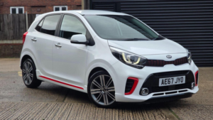 2018 Kia Picanto 1.0 Dpi Gt-Line Hatchback 5dr Petrol AMT Euro 6 (s/s) (66 Bhp) in White — image 1
