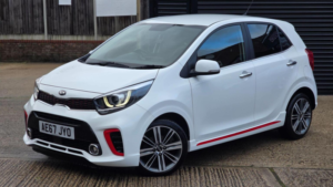 2018 Kia Picanto 1.0 Dpi Gt-Line Hatchback 5dr Petrol AMT Euro 6 (s/s) (66 Bhp) in White — image 2