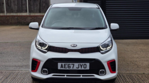 2018 Kia Picanto 1.0 Dpi Gt-Line Hatchback 5dr Petrol AMT Euro 6 (s/s) (66 Bhp) in White — image 3