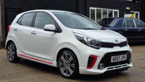 2018 Kia Picanto 1.0 Dpi Gt-Line Hatchback 5dr Petrol AMT Euro 6 (s/s) (66 Bhp) in White — image 4