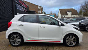 2018 Kia Picanto 1.0 Dpi Gt-Line Hatchback 5dr Petrol AMT Euro 6 (s/s) (66 Bhp) in White — image 5