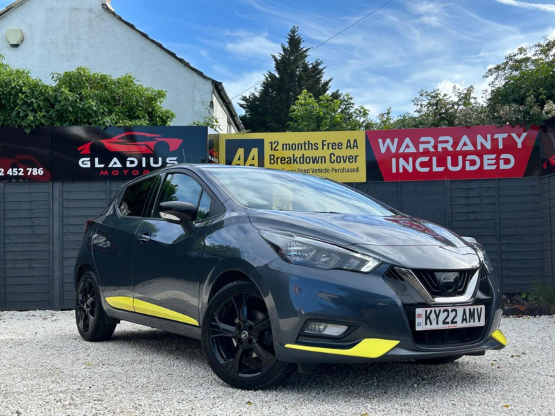 2022 Nissan Micra 1.0 Ig-T Kiiro Euro 6 (s/s) 5dr in Grey — image 1