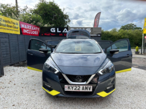 2022 Nissan Micra 1.0 Ig-T Kiiro Euro 6 (s/s) 5dr in Grey — image 5