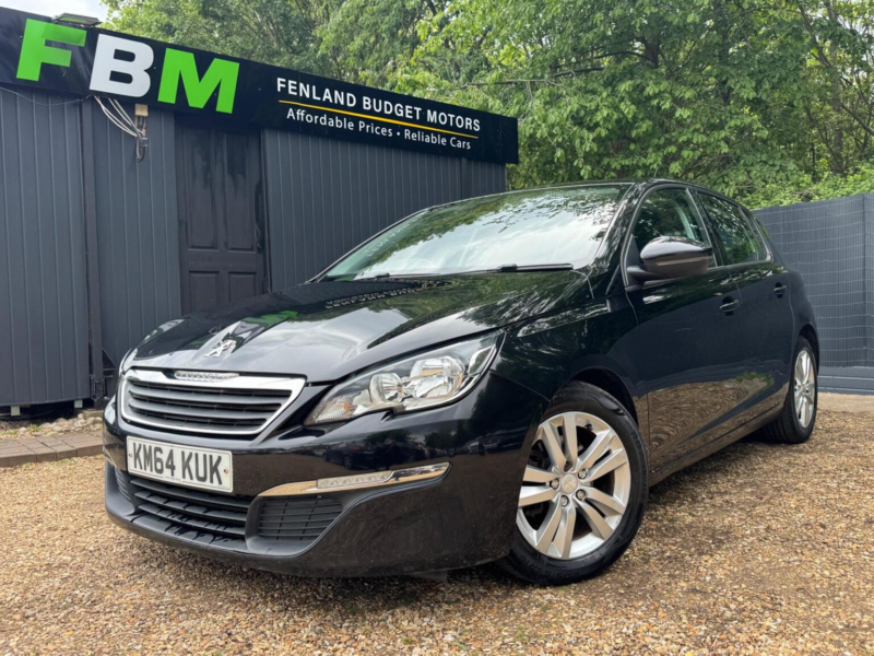 2014 Peugeot 308 1.6 E-Hdi Active Euro 5 (s/s) 5dr in Black — image 1
