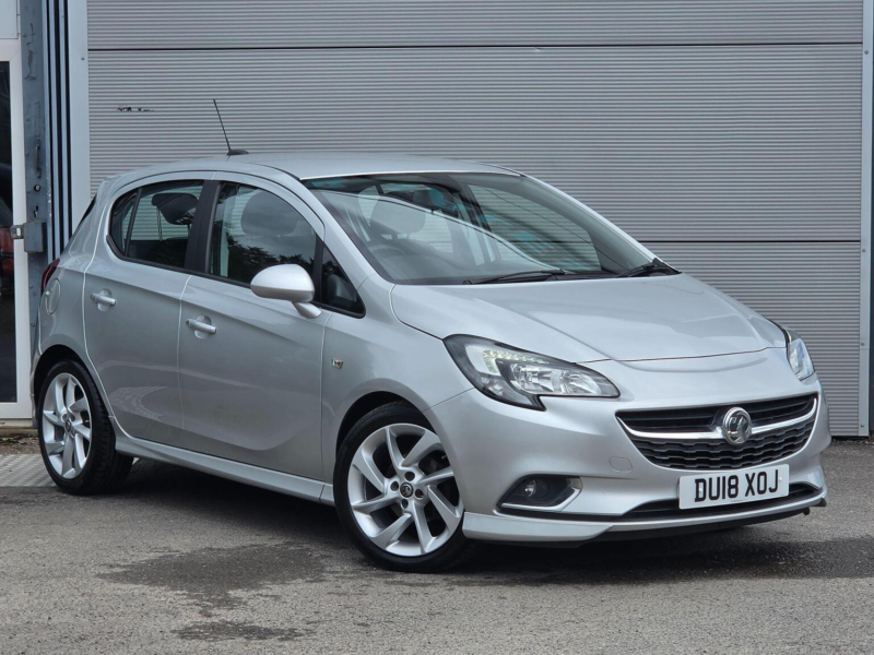 2018 Vauxhall Corsa 1.4i Ecoflex Sri Vx Line Euro 6 5dr in Silver — image 1