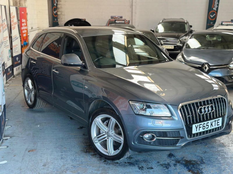 2015 Audi Q5 2.0 Tdi S Line Plus Quattro Euro 6 (s/s) 5dr in Grey — image 1
