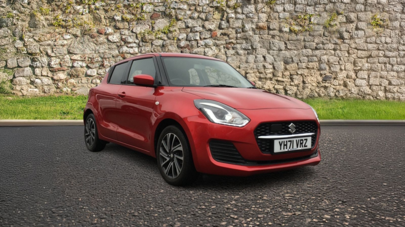 2021 Suzuki Swift 1.2 Dualjet Mhev Sz-L Hatchback 5dr Petrol Hybrid Manual Euro 6 (s/s) (83 Ps) in Red — image 1