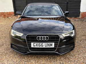 2016 Audi A5 Cabriolet 2.0 Tdi S Line Multitronic Euro 6 (s/s) 2dr in Black — image 4