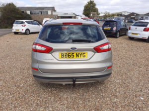2016 Ford Mondeo 2.0 Tdci Zetec Euro 6 (s/s) 5dr in Silver — image 6