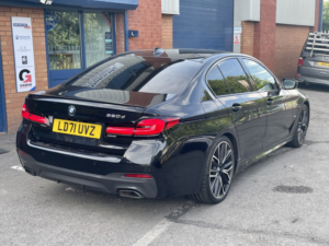 2021 BMW 5 Series 2.0 520d M Sport Saloon in Black — image 4