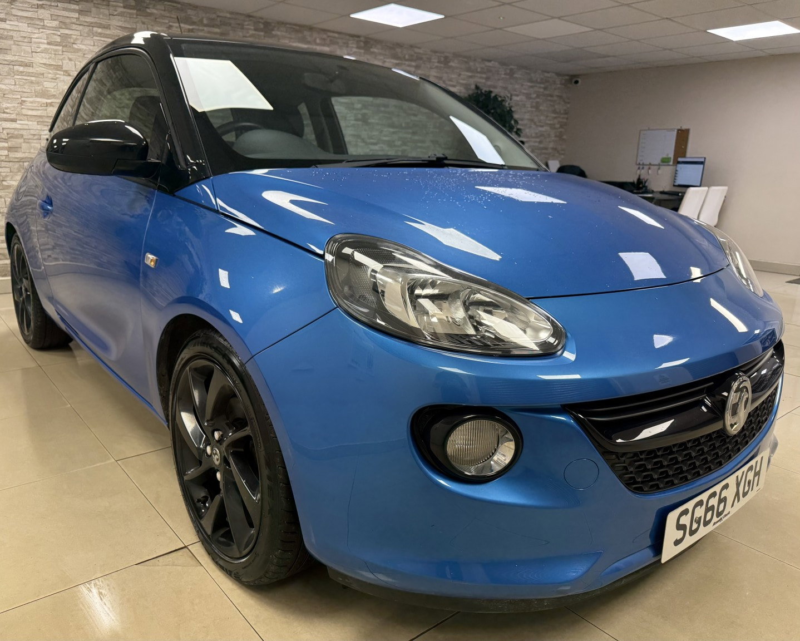 2016 Vauxhall Adam 1.2i Ecoflex Energised Hatchback 3dr Petrol Manual Euro 6 (s/s) (70 Ps) in Blue — image 1