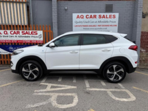 2017 Hyundai Tucson 1.7 Crdi Blue Drive Sport Edition Euro 6 (s/s) 5dr in White — image 4
