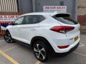 2017 Hyundai Tucson 1.7 Crdi Blue Drive Sport Edition Euro 6 (s/s) 5dr in White — image 5