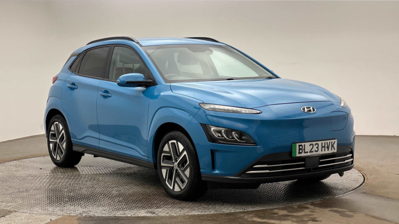 2023 Hyundai Kona Kona Ev Prem 64kwh My23 in Blue — image 1