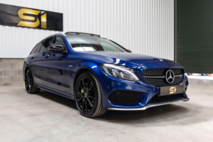 2017 Mercedes-Benz C Class 3.0 C43 V6 Amg (premium Plus) G-Tronic+ 4matic Euro 6 (s/s) 5dr in Blue — image 2