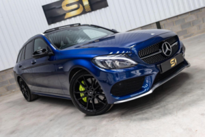 2017 Mercedes-Benz C Class 3.0 C43 V6 Amg (premium Plus) G-Tronic+ 4matic Euro 6 (s/s) 5dr in Blue — image 6