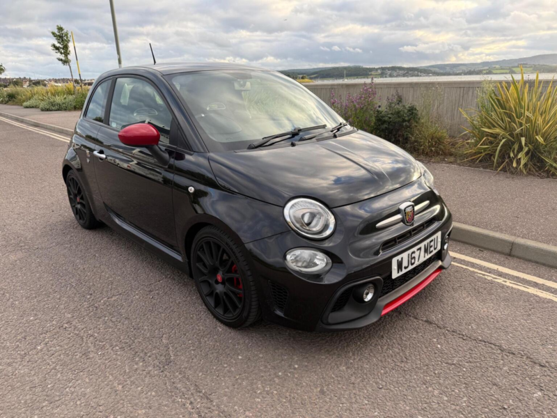 2017 Abarth 595 1.4 T-Jet Trofeo Euro 6 3dr in Black — image 1