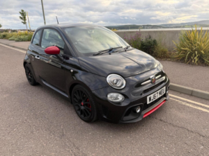 2017 Abarth 595 1.4 T-Jet Trofeo Euro 6 3dr in Black — image 1