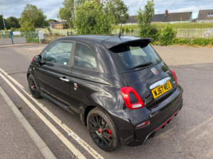 2017 Abarth 595 1.4 T-Jet Trofeo Euro 6 3dr in Black — image 5