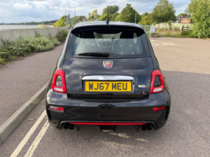 2017 Abarth 595 1.4 T-Jet Trofeo Euro 6 3dr in Black — image 6