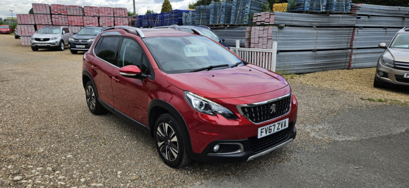 2018 Peugeot 2008 1.2 Puretech Allure in Red — image 1