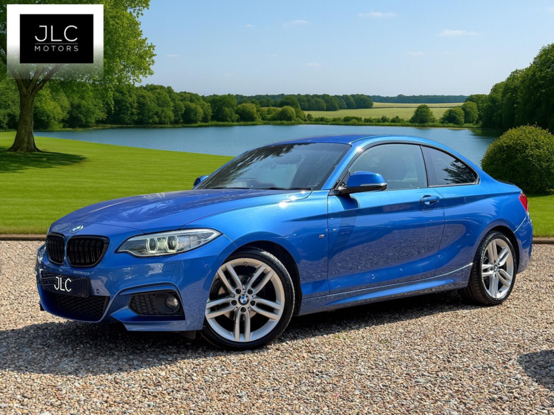 2016 BMW 2 Series 2.0 218d M Sport Auto Euro 6 (s/s) 2dr in Blue — image 1