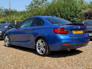 2016 BMW 2 Series 2.0 218d M Sport Auto Euro 6 (s/s) 2dr in Blue — image 2
