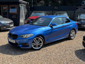 2016 BMW 2 Series 2.0 218d M Sport Auto Euro 6 (s/s) 2dr in Blue — image 4