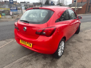 2015 Vauxhall Corsa 1.4i Ecoflex Se Euro 6 3dr in Red — image 3