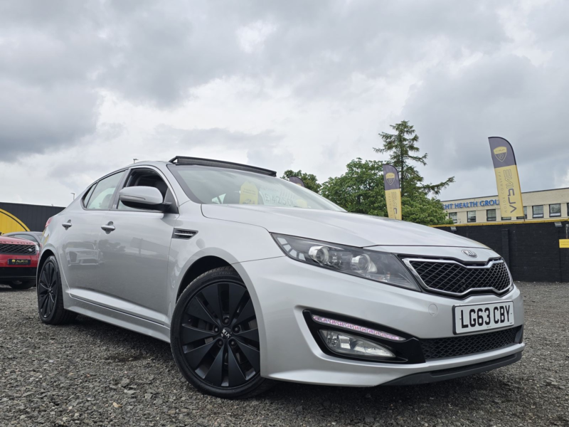 2013 Kia Optima 1.7 Crdi Ecodynamics 2 Luxe Saloon 4dr Diesel Manual Euro 5 (s/s) (134 Bhp) in Silver — image 1