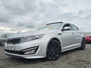 2013 Kia Optima 1.7 Crdi Ecodynamics 2 Luxe Saloon 4dr Diesel Manual Euro 5 (s/s) (134 Bhp) in Silver — image 2
