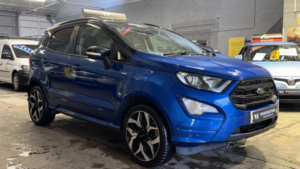 2018 Ford Ecosport 1.0 T Ecoboost St-Line Blue 5dr Satnav+partleather+reversecam in Blue — image 4