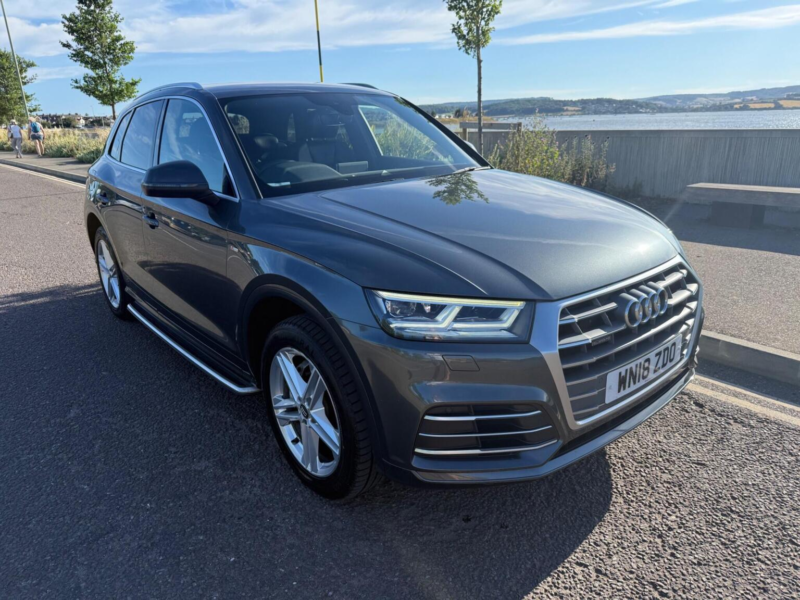 2018 Audi Q5 2.0 Tdi S Line S Tronic Quattro Euro 6 (s/s) 5dr in Grey — image 1