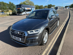 2018 Audi Q5 2.0 Tdi S Line S Tronic Quattro Euro 6 (s/s) 5dr in Grey — image 3