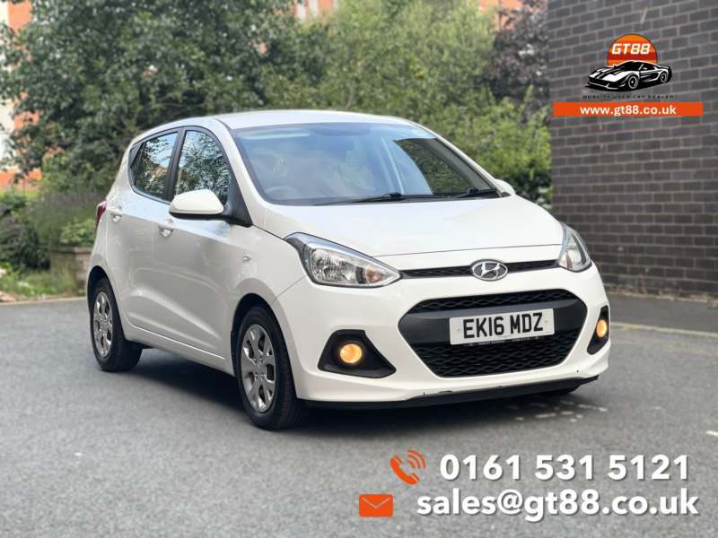 2016 Hyundai I10 1.2 I10 Se 1.2 (blue Int) +cc+ss in White — image 1