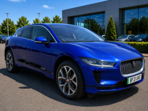 2021 Jaguar I-Pace 400 90kwh Hse Auto 4WD 5dr in Blue — image 3
