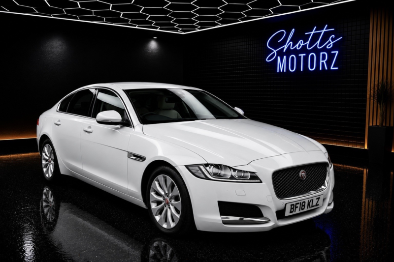 2018 Jaguar Xf 2.0 D Portfolio in White — image 1