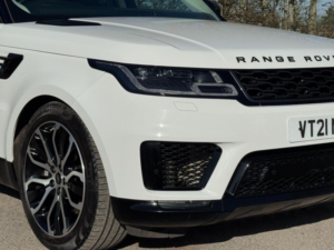 2021 Land Rover Range Rover Sport 3.0 D300 Mhev Hse Silver Auto 4WD Euro 6 (s/s) 5dr in White — image 3