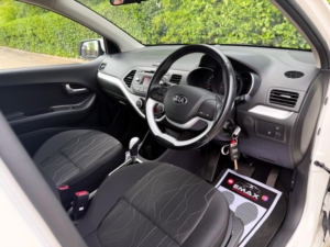 2015 Kia Picanto 1.25 3 Auto Euro 5 5dr in White — image 3