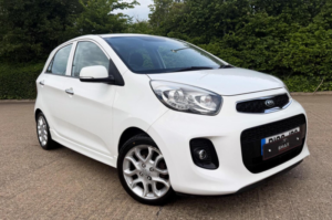2015 Kia Picanto 1.25 3 Auto Euro 5 5dr in White — image 5