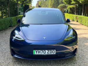 2020 Tesla Model 3 (dual Motor) Long Range Auto 4wde 4dr in Blue — image 3