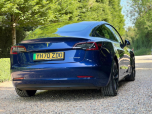 2020 Tesla Model 3 (dual Motor) Long Range Auto 4wde 4dr in Blue — image 4