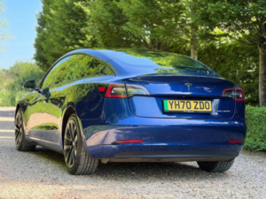 2020 Tesla Model 3 (dual Motor) Long Range Auto 4wde 4dr in Blue — image 6