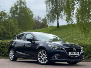 2014 Mazda Mazda3 2.2 Skyactiv-D Sport Nav Euro 6 (s/s) 5dr in Blue — image 2